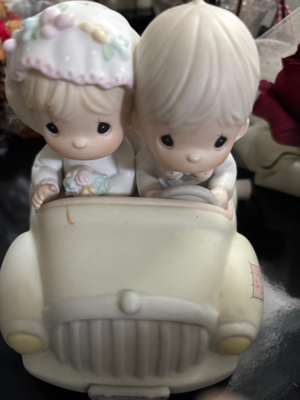 Precious Moments Wishing you Roads of Happiness Just Married Figurine - Picture 6 of 8